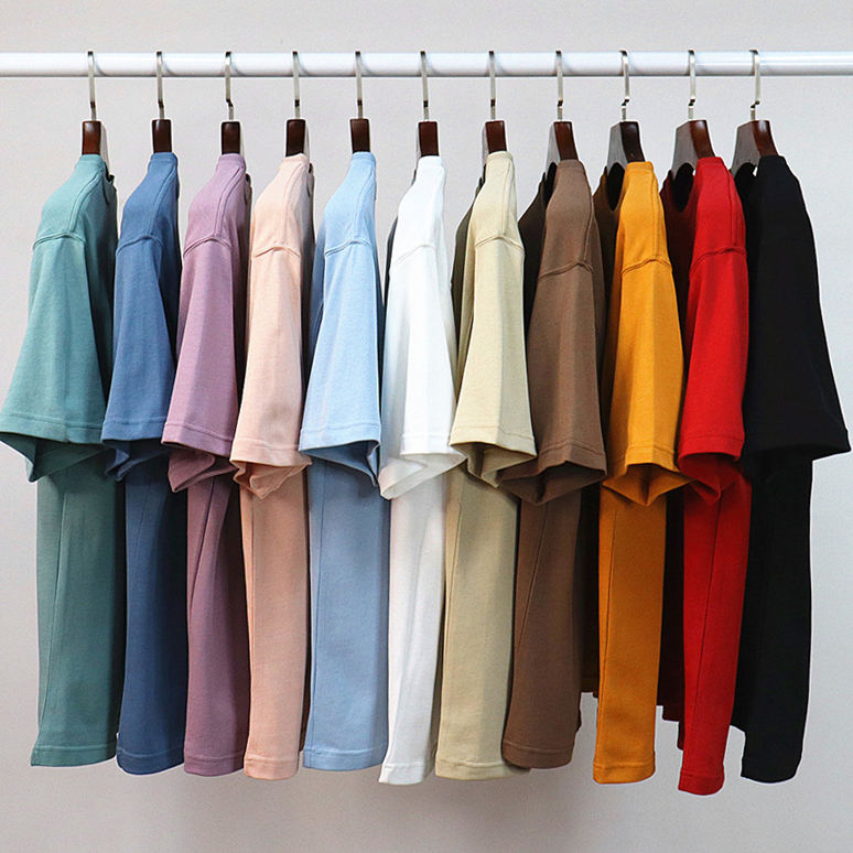 Prime Quality Custom Logo Heavy Weight Tshirts Tee Shirt Oversized Blank T Shirts 