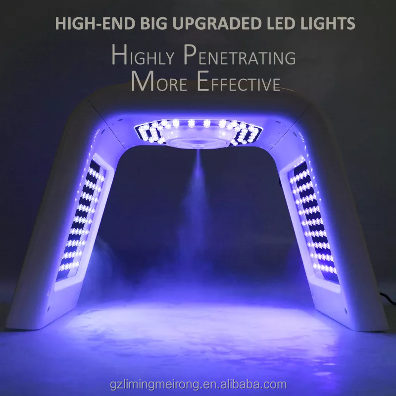 Led hydrating spray spectrometer